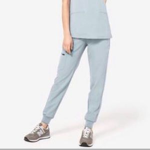 RARE WEAR FIGS DUSTY BLUE SIZE SMALL REG LENGTH ZAMORA JOGGER